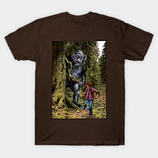 Äventyr: The Troll in the Forrest T-Shirt